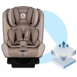 Автокрісло Lionelo Sander Isofix 0-36 кг Beige Sand - мініатюра 3