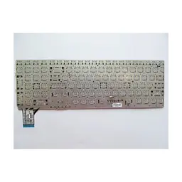 Клавіатура ноутбука Sony VPC-SE Series срібна без рамки, підсвітка UA (A43274) - мініатюра 2