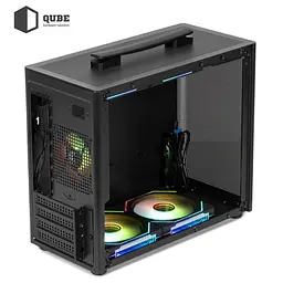 Корпус QUBE BRING ARGB Black (BRING_GBNU3) - мініатюра 10