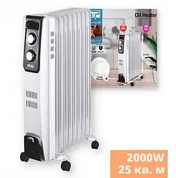 Нагрівач масляний DSP KD3021 2000 Вт до 25 м² - мініатюра 4