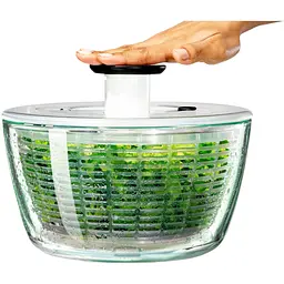 Сушка для зелені, овочів та фруктів OXO Good Grips Glass Salad Spinner (11262700) - мініатюра 2