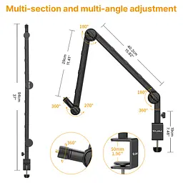 Штатив-тримач Ulanzi Vijim Multifunction Desk Setup Stand (UV-2873 LS25) (2873) - мініатюра 7