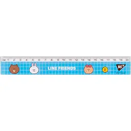 Лінійка Yes Line Friends 20 см (370667)