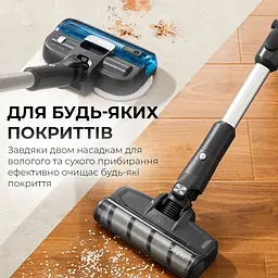 Бездротовий пилосос Jimmy JV9 Pro Aqua - мініатюра 4