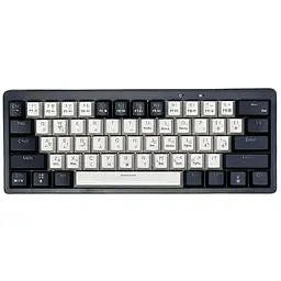 Ігрова механічна клавіатура Kondor Starlight / Дротове підключення / Brown Switch / White Black