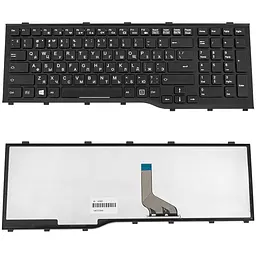 Клавіатура для ноутбука FUJITSU (LB: A532, AH532, N532, NH532) rus, black - мініатюра 2