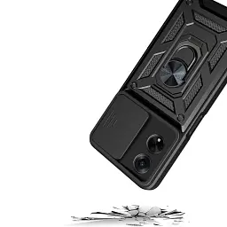 Панель BeCover Military для Oppo A98 5G Black (710024) - мініатюра 3