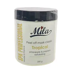 Альгінатна маска Ананас + Папайя MASK CLASSIC TROPICAL POWDER Mila Perfect 200 г