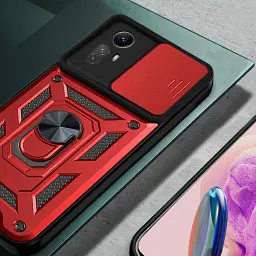 Панель BeCover Military для Xiaomi Redmi Note 12S Red (709488) - мініатюра 2