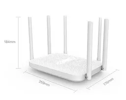 Wi-Fi роутер бездротовий маршрутизатор Xiaomi Router Redmi AC2100 1Gbit білий - мініатюра 5