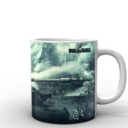 Кухоль GeekLand World of Tanks логотип WT.02.019 330 мл білий - мініатюра 3