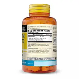 Глюконат магнію 550 мг Mason Natural Magnesium Gluconate 100 таблеток - мініатюра 2