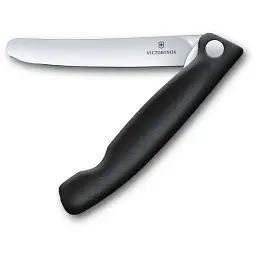Кухонний ніж Victorinox SwissClassic Foldable Paring 11 см Black (6.7803.FB) - мініатюра 2