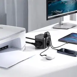 Мережевий фільтр живлення Baseus PowerCombo Cube Power Strip (E00066400117-00) - мініатюра 7