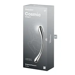 Фаломітатор Satisfyer Cosmic Crest 1, 24 см (сріблястий) - мініатюра 5