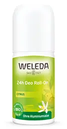 Роликовый дезодорант Weleda Цитрус Roll-On 24 часа 50 мл (663500)