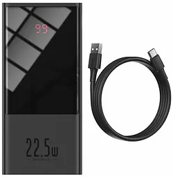 Портативна батарея Powerbank Baseus Bipow Di Baseus Super Xiaomini Digital Display 20000 mAh 22.5W PPMN-B01 Black - мініатюра 4