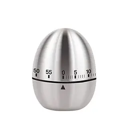 Таймер механический Semi Timer Egg из нержавеющей стали