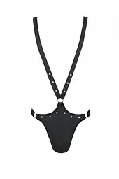 Боді чоловіче Passion Free Your Senses Harry 028 S/M чорний - мініатюра 3