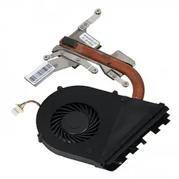 Вентилятор для ноутбука Acer Aspire One 721 (DFS400805L10T), DC (5V, 0.45A), 4pin з термомодулем - мініатюра 3