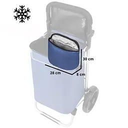 Cумка-візок ShoppingCruiser Allround Blue (650065) - мініатюра 4