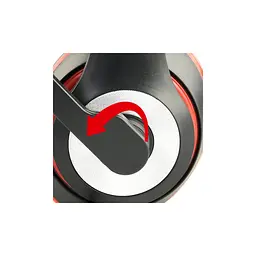 Навушники Gembird MHS-03-BKRD Black/Red (MHS-03-BKRD) - мініатюра 3