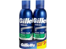 Піна для гоління GILLETTE 200мл Піна д/г Заспокійлива Series 200мл 1+1 для чоловіків