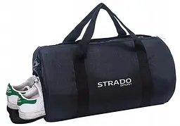 Cпортивна сумка з відділом для взуття Strado Sport 5905101594746 25L Чорна - мініатюра 7