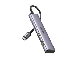 USB-хаб UGREEN CM473 4-in-1 USB-C Hub (15395)