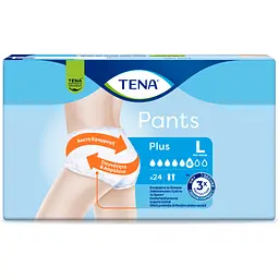 Труси-підгузки для дорослих Tena Pants Plus Largе 24 шт. - мініатюра 2
