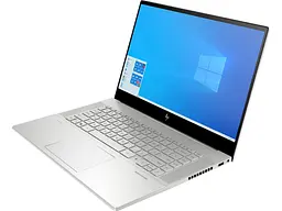 Ноутбук HP ENVY 15-ep0041ur 15.6UHD Oled Touch/Intel i7-10750H/16/1024F/NVD2060-6/W10/Silver (22P35EA) - мініатюра 2