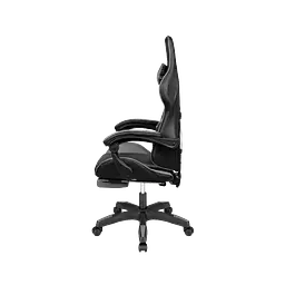 Крісло геймерське Kruger & Matz GX-150 з підставкою для ніг Black/Grey - мініатюра 5