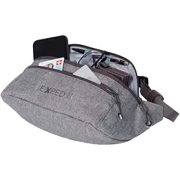 Сумка поясна Exped Travel Belt Pouch світло-сіра - мініатюра 2