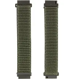 Ремінець Nylon для Smart Watch 20mm Зелений / Green - мініатюра 2