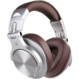 Гарнітура OneOdio Fusion A70Bluetooth + 3.5 мм/6.35 мм Silver Brown (A70 Silver Brown)