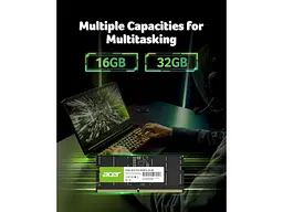 Пам'ять для ноутбуків Acer 32 GB SO-DIMM DDR5 5600 MHz SD200 (BL.9BWWA.419) - мініатюра 4