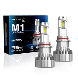 Комплект світлодіодних ламп Infolight M1 Dual Canbus P13(psx26) 55W