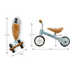 Біговел Kinderkraft Cutie Light Blue (KRCUTI00BLU0000) (5902533925377) - мініатюра 6