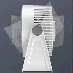 Портативний вентилятор S35 Built-in aromatherapy/mosquito repellent box 2400mAh White / Gray - мініатюра 2