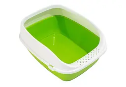 Туалет для котів з рамкою MPS BETA PLUS MINI GREEN 43 x 31 x 16 см