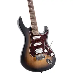 Електрогітара Cort G110 Open Pore Sunburst [130652] - мініатюра 4
