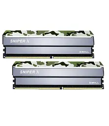 Модуль пам'яті G.Skill DDR4 16Gb (2x8) SniperX Classic Camo 3200 MHz (F4-3200C16D-16GSXFB)