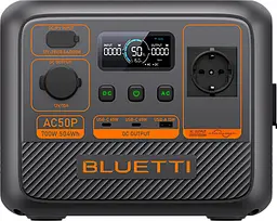 Зарядна станція Bluetti AC50P / 700 Вт / 504 Вт⋅год / LiFePO4