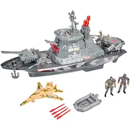 Ігровий набір Zipp Toys Військовий корабель