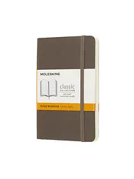 Записник Moleskine Classic кишеньковий, Лінійка Коричневий М’який (QP611P14)