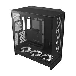 Корпус для ПК NZXT H9 Flow RGB Dual-Chamber Black (CM-H92FB-P1)