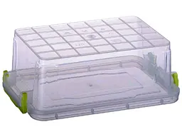 Контейнер AL-PLASTIK 2,2л "Elit №02" плоский - мініатюра 2