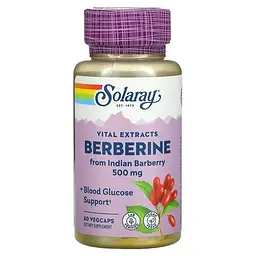 Берберин Berberine 500 mg 60 капсул Solaray vit0006515