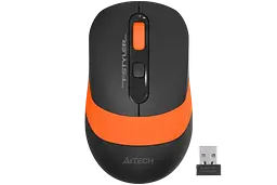 Миша бездротова A4Tech FG10 Black/Orange