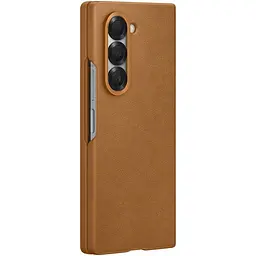 Чохол Epik Leather Case для Samsung Galaxy Fold6 Brown AAA [113349] - мініатюра 5